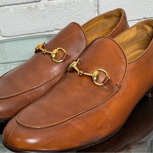 Mercanti Fiorentini men’s leather loafers Size: Men’s 9 Elegant Brown Leather